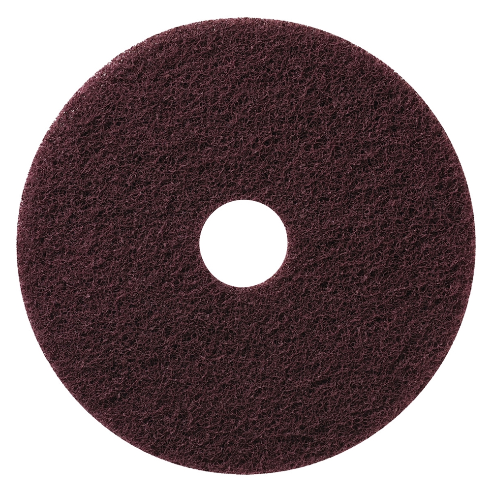 Hillyard, Trident, Dominator Strip Pad, 20", Maroon, each