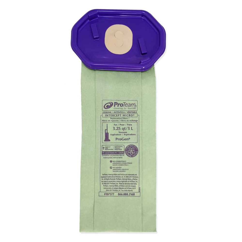 ProTeam, Vacuum Bags, 107377, 3.25 Quart, 10 Per Pack
