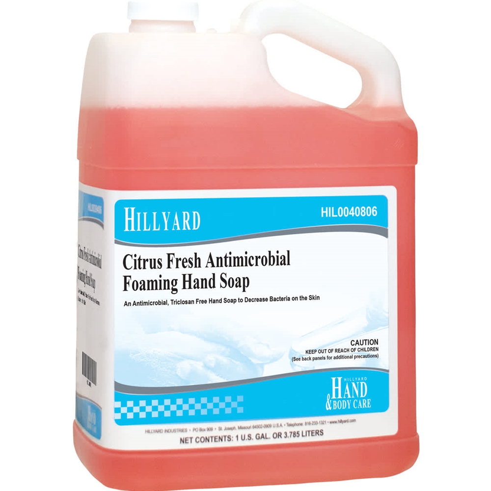Hillyard, Affinity, Citrus Antimicrobial Foam Soap, 1 Gal, each