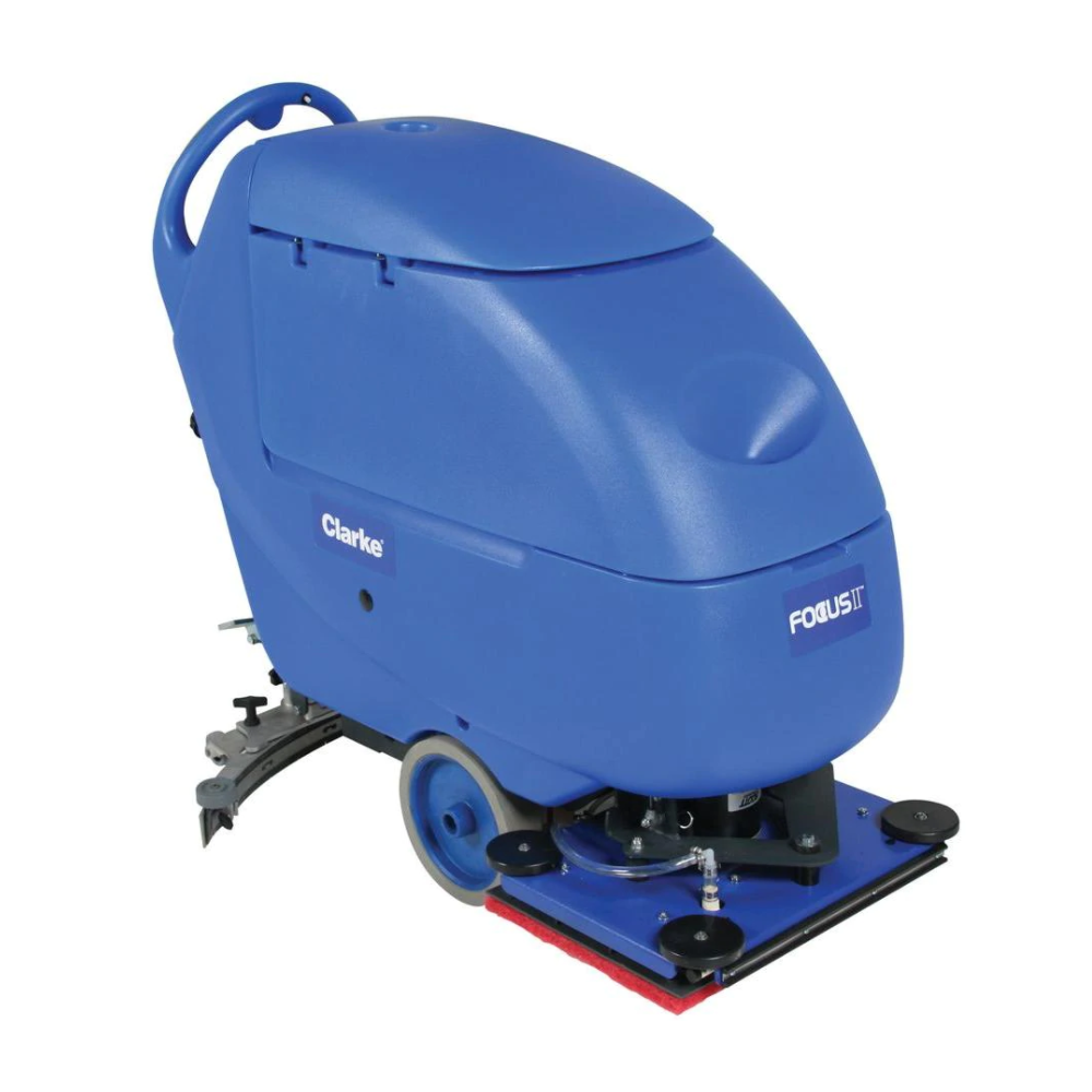 Clarke, Focus II L20 Boost Walk Behind Auto Scrubber, w/ AGM Batteries, 05362A, MTAG00910, SN 8000104502, Rented per day.