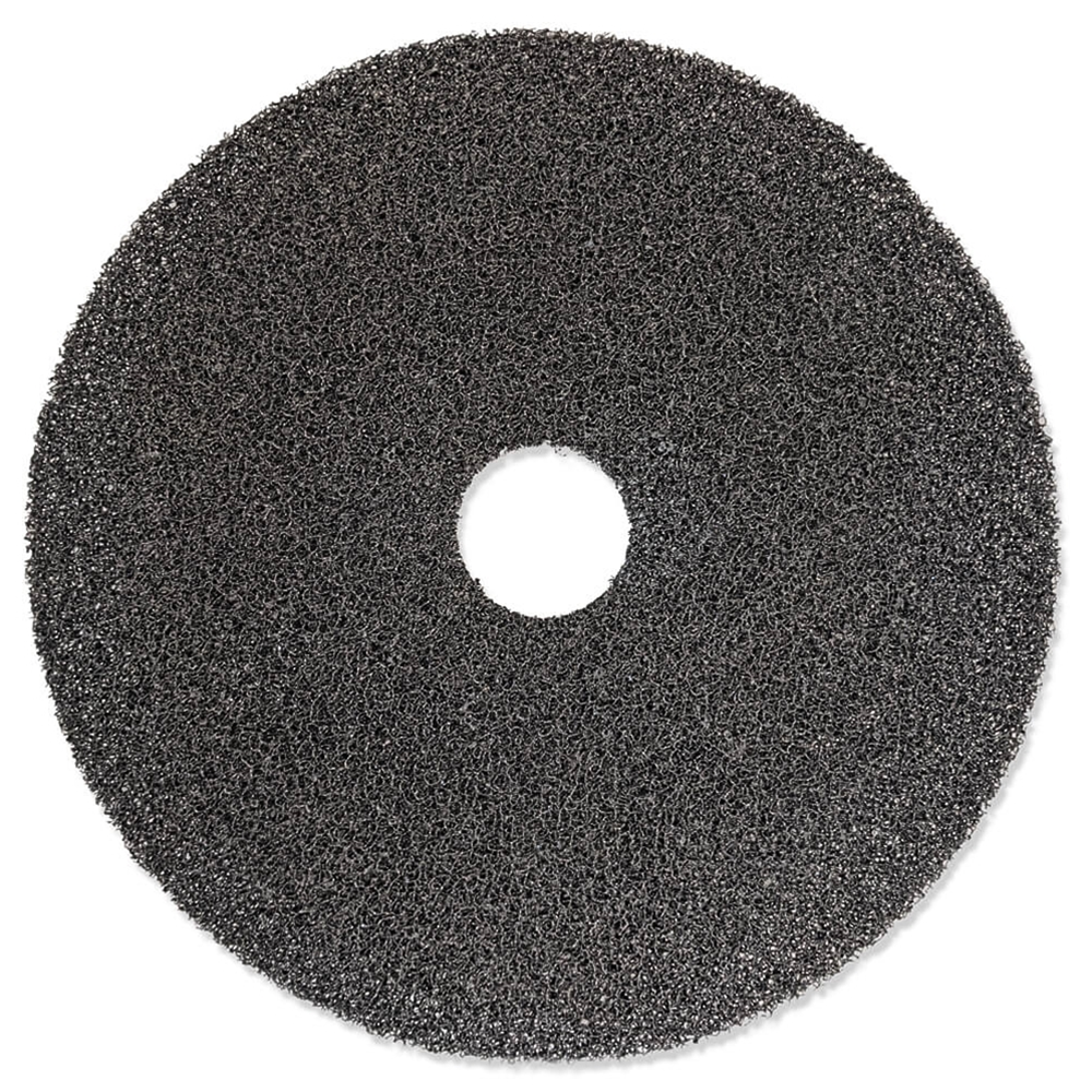 3M, Black High Productivity Floor Pad, Round, 20 Inch, MIN08278