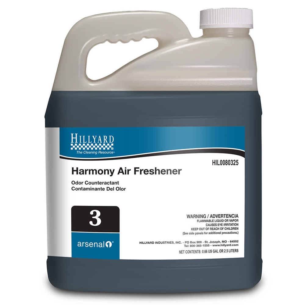 Hillyard, Arsenal One, Harmony Air Freshener #3, 2.5 L, each
