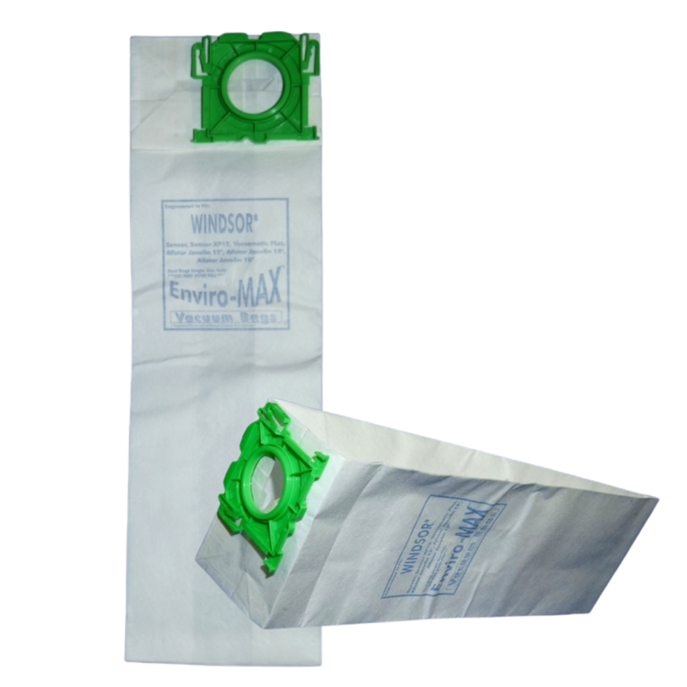 Windsor, Sensor & Versamatic Plus Vacuum Bags, 86000500, 10 per Package