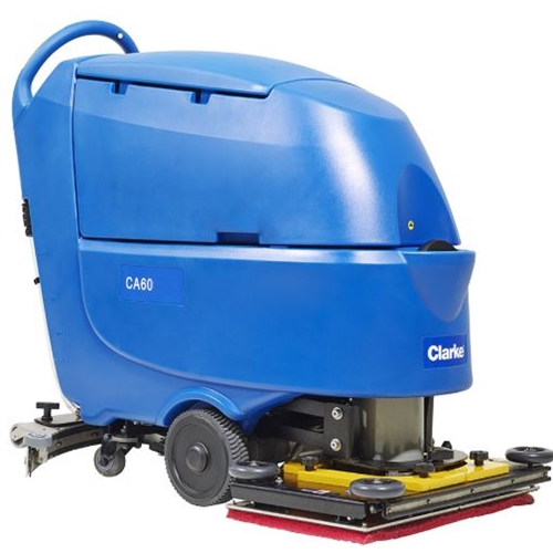 Clarke, Walk-Behind Automatic Scrubber - 20 inch, (51 cm) BOOST Traction drive, 140 Ah maint-free AGM, two each (56380239), Onbo