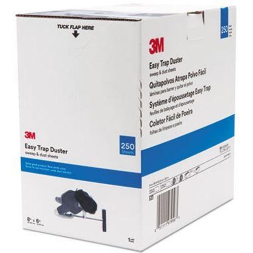 3M, Easy Trap Duster, 8 in x 125 ft, White, Sold as 1case.