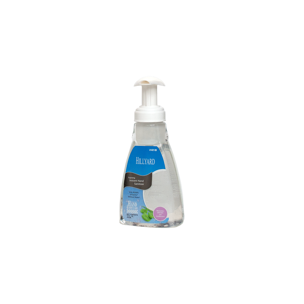 Hillyard, Foaming Instant Hand Sanitizer, 14 oz, Clear, each