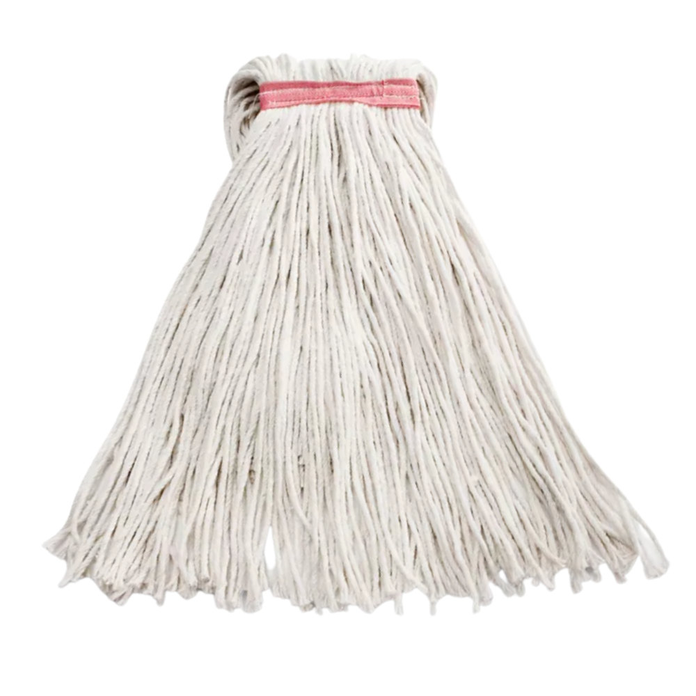 GoldenStar, 8 Ply King Cotton Mop, White, 20 oz cut end, 1.25 in headband, AWM4020, 12 mops per case, sold as 1 mop