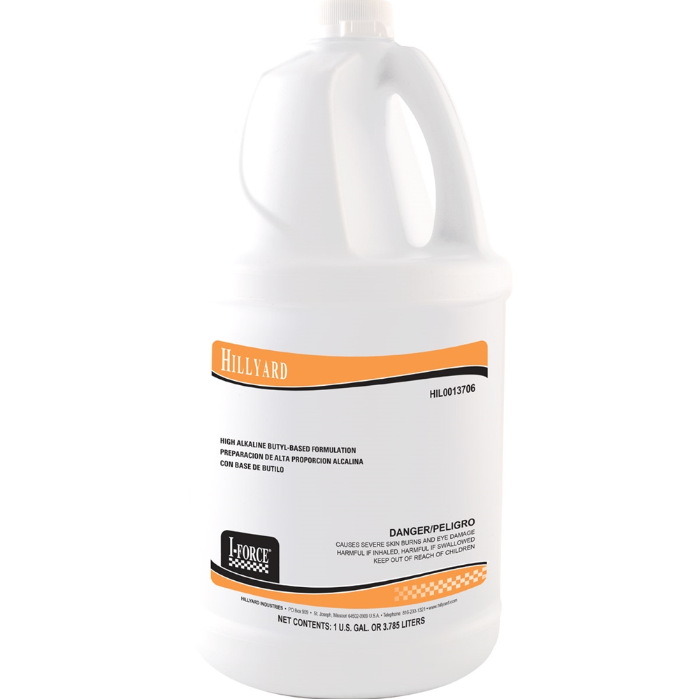 Hillyard, I Force KA Industrial Degreaser, HIL0013706, 4 gallons per case, sold as 1 gallon