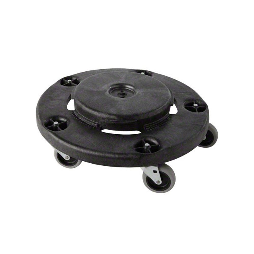 Brute, Quiet Dolly for 2620, 2632, 2643, 2655, Black with Red Casters, RUB264043, 2 per case, sold as each