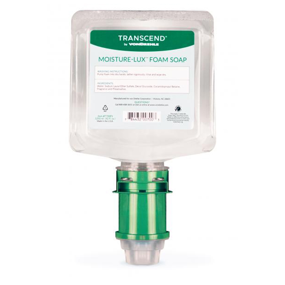 Marcal, Transcend, Moisture Lux Foam Soap, 1250 mL, Lux-Fresh, Case