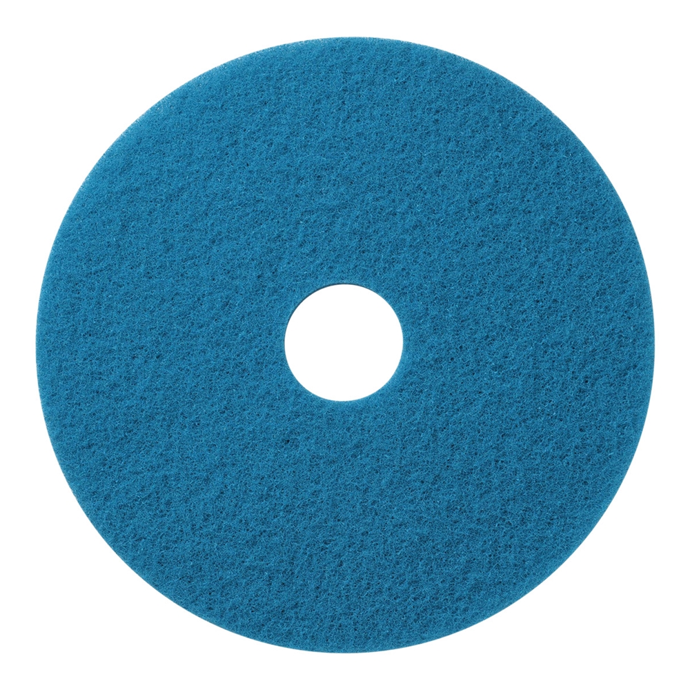 Hillyard, Blue Scrub Pad, Round, 13 inch, HIL42313