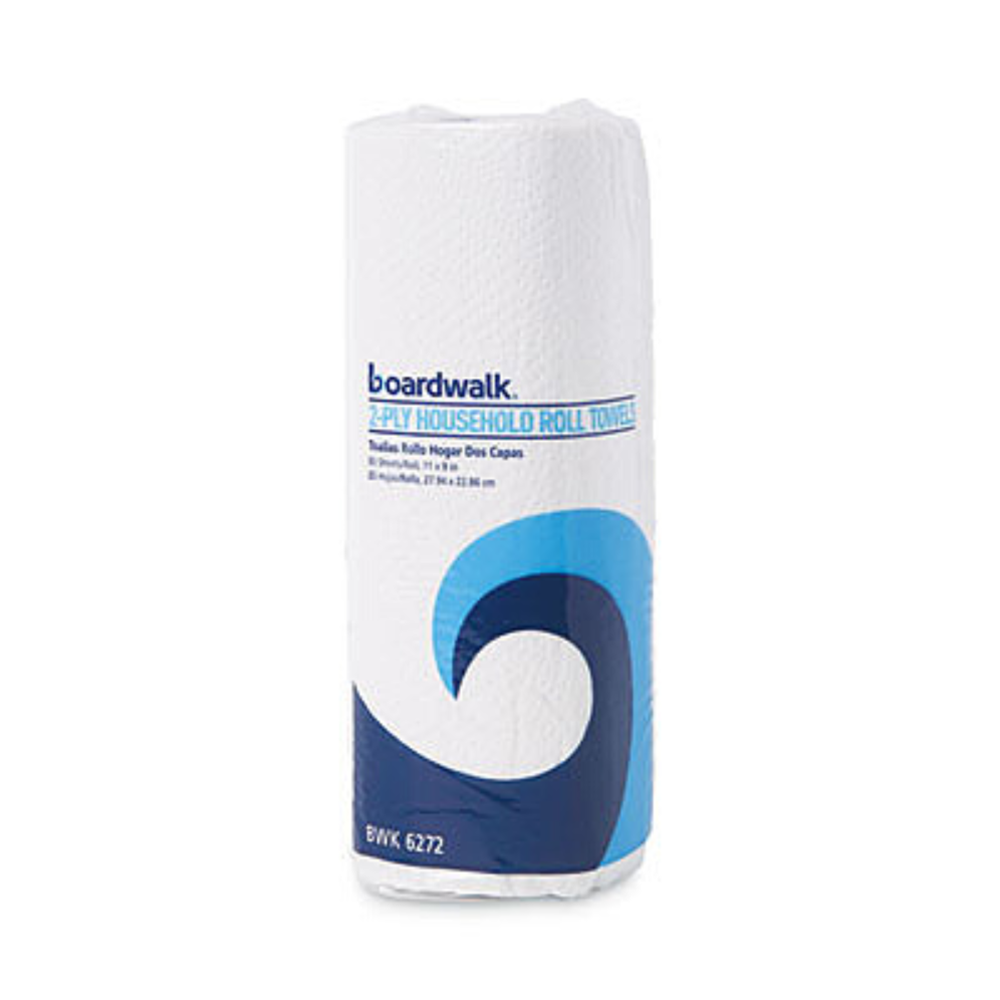 Boardwalk, Kitchen Roll Towels, Perforated, White 2ply, BWK6272, 30 per case, sold as case