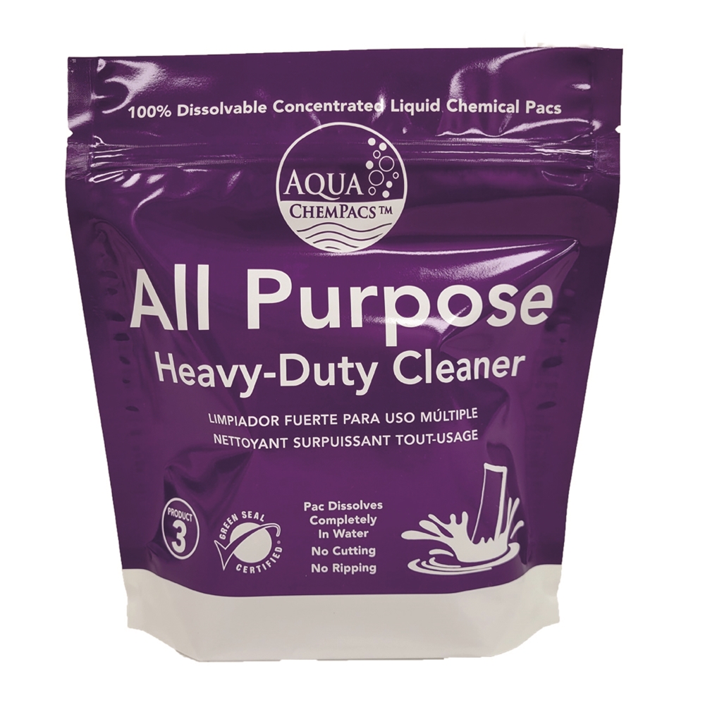 Aqua ChemPacs, All-Purpose Heavy Duty Cleaner 3, 4-0179,  package of 20 Packets.