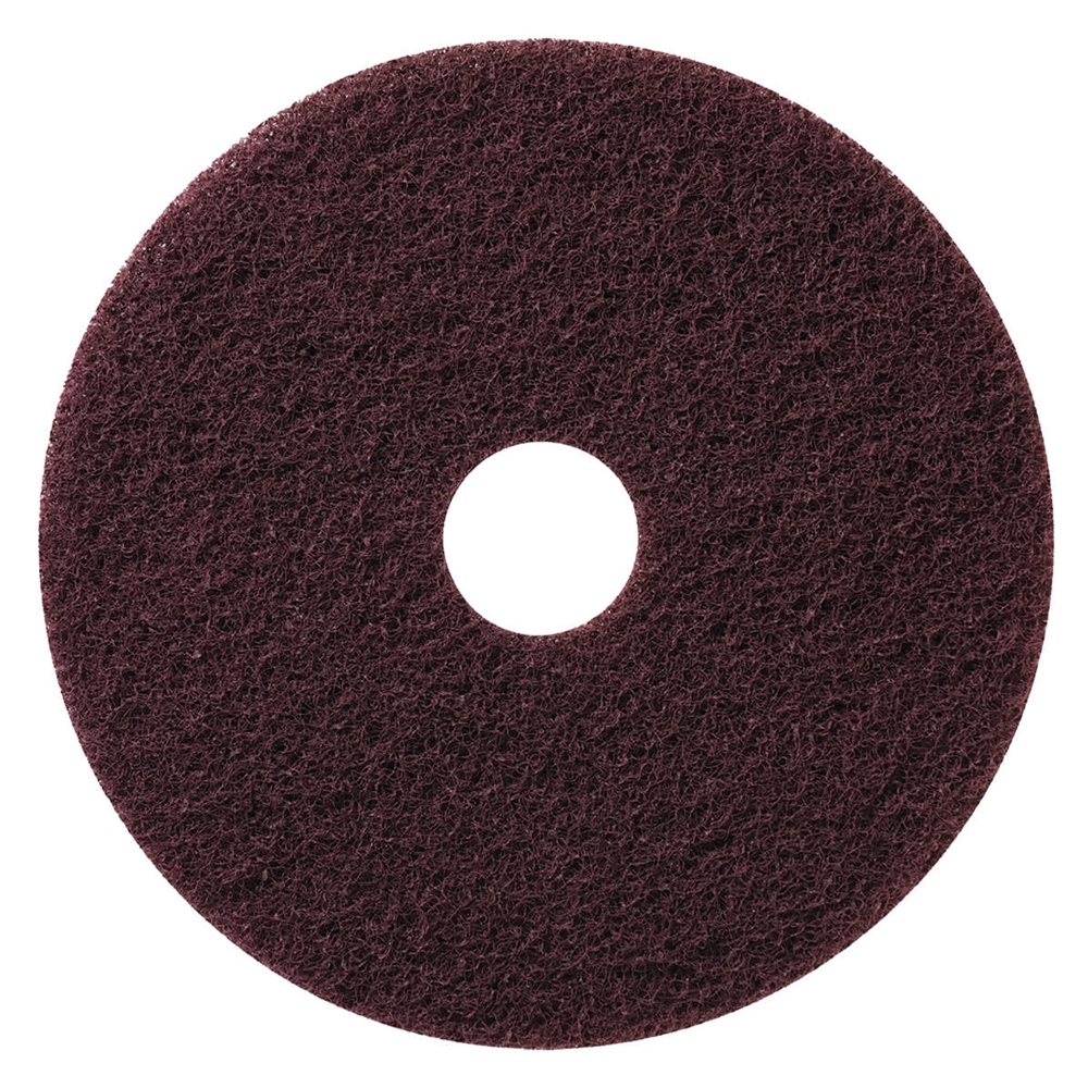 Hillyard, Trident, Dominator Strip Pad, 17", Maroon, each