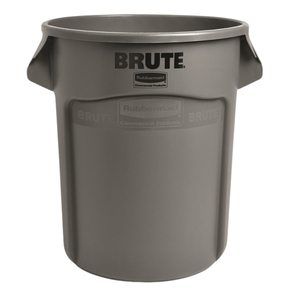 Brute, 20 Gallon Round Waste Container, Gray, RCP262000GRA