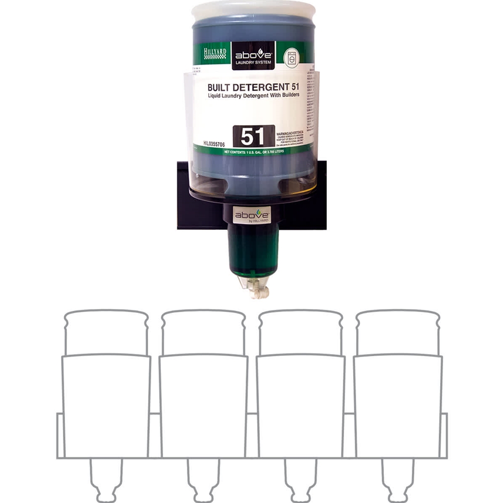 Hillyard, Above Dispensing System Kit, HIL31014, Sold as 1 Kit