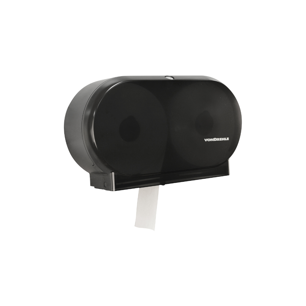 Marcal, Transcend, Twin Jumbo Toilet Paper Dispenser, Black, Each