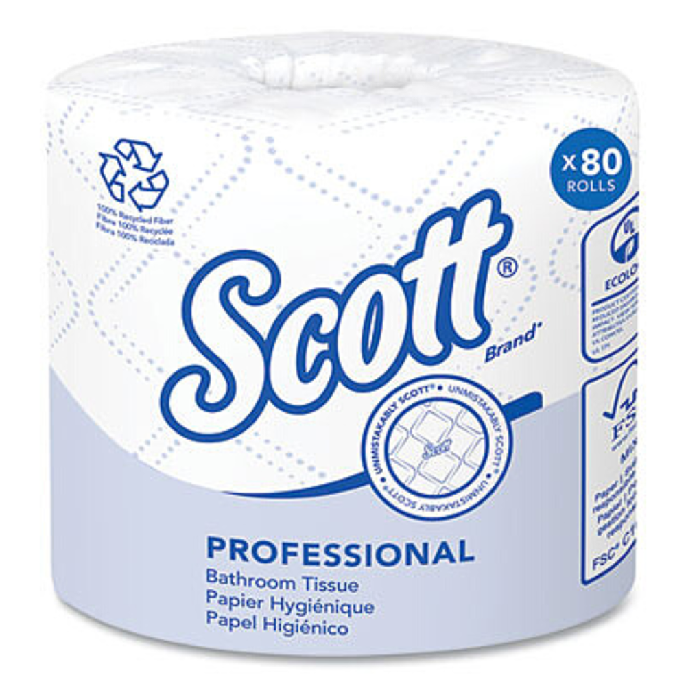 Kimberly Clark, Scott Premium Toilet Paper, Individually wrapped, KCC13217, Sold as case