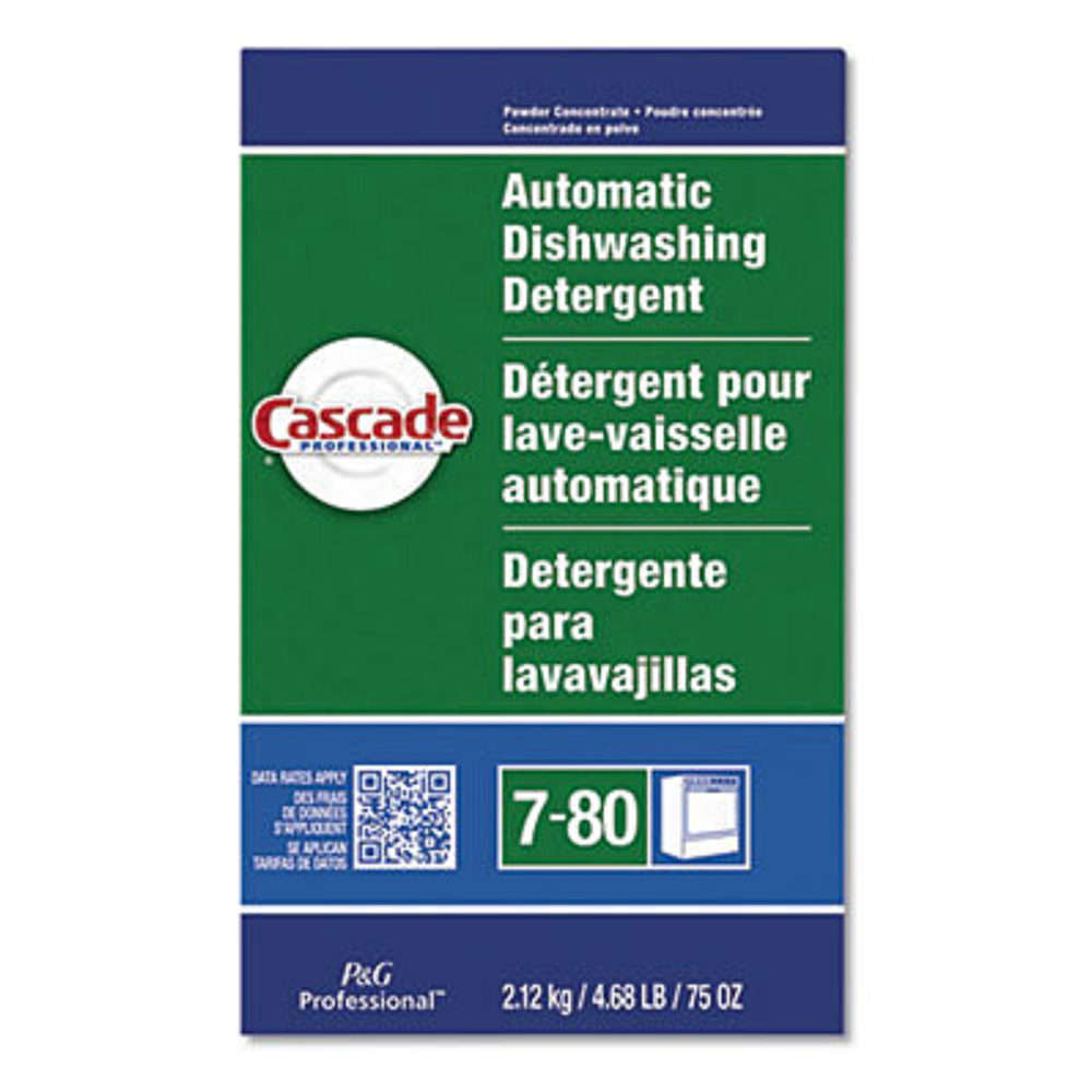 Proctor & Gamble, Cascade, Pro Form Dishwashing Detergent, 75 oz, each