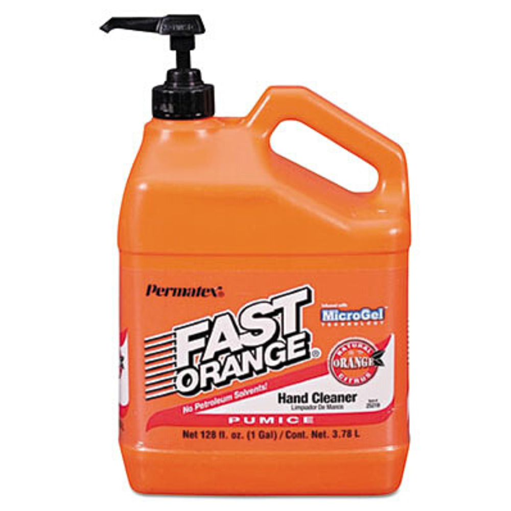 Fast Orange Waterless Pumice Lotion Hand Cleaner, Natural Citrus, 1 gal.