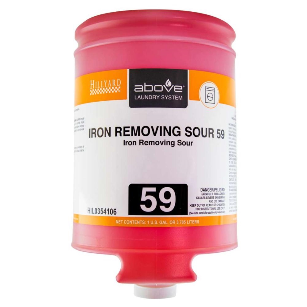 Hillyard, Above, Iron Removing Sour #59, 1 Gal, each