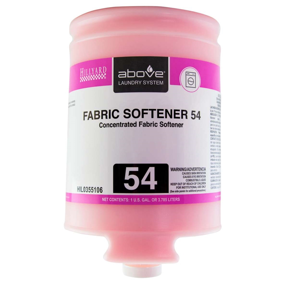 Hillyard, Above, Fabric Softener #54, 1 Gal, each
