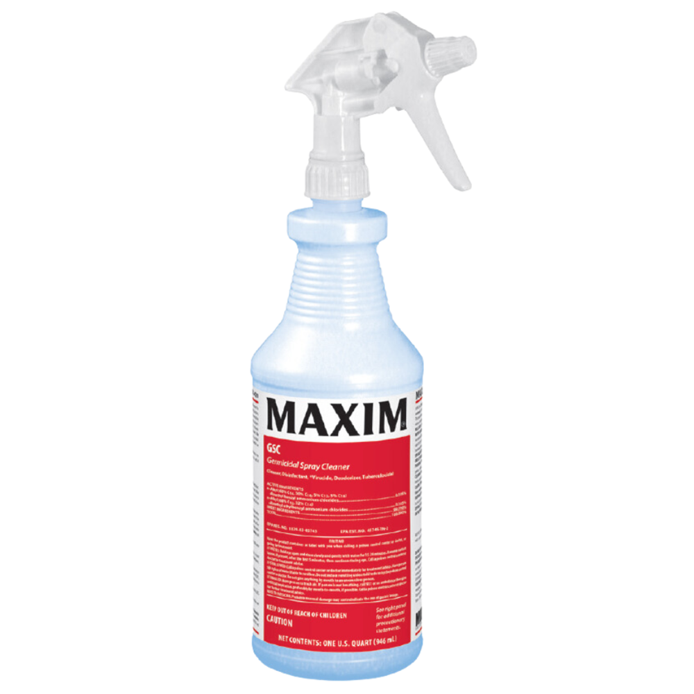 Midlab, Maxim, GSC Germicidal Spray Cleaner, 32 oz, each