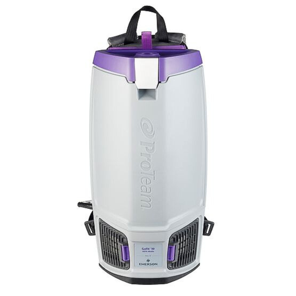 ProTeam, GoFit10 Backpack Vacuum, w/Xover Two-Piece Wand Tool Kit B, 107689