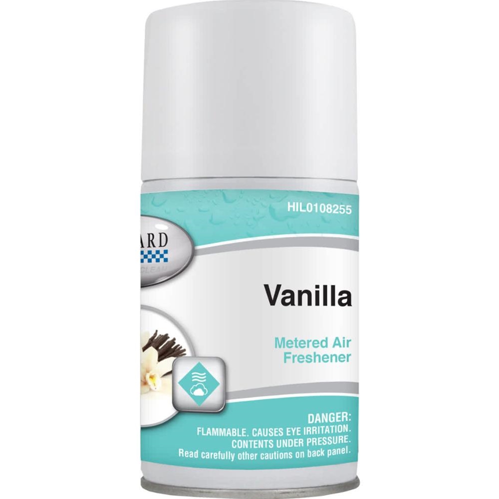 Hillyard, Quick & Clean, Vanilla Metered Air Freshener, 7 oz, each