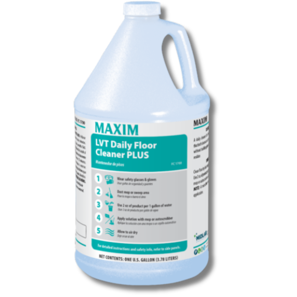 Midlab, Maxim, LVT Daily Floor Cleaner PLUS, 1 Gal, each
