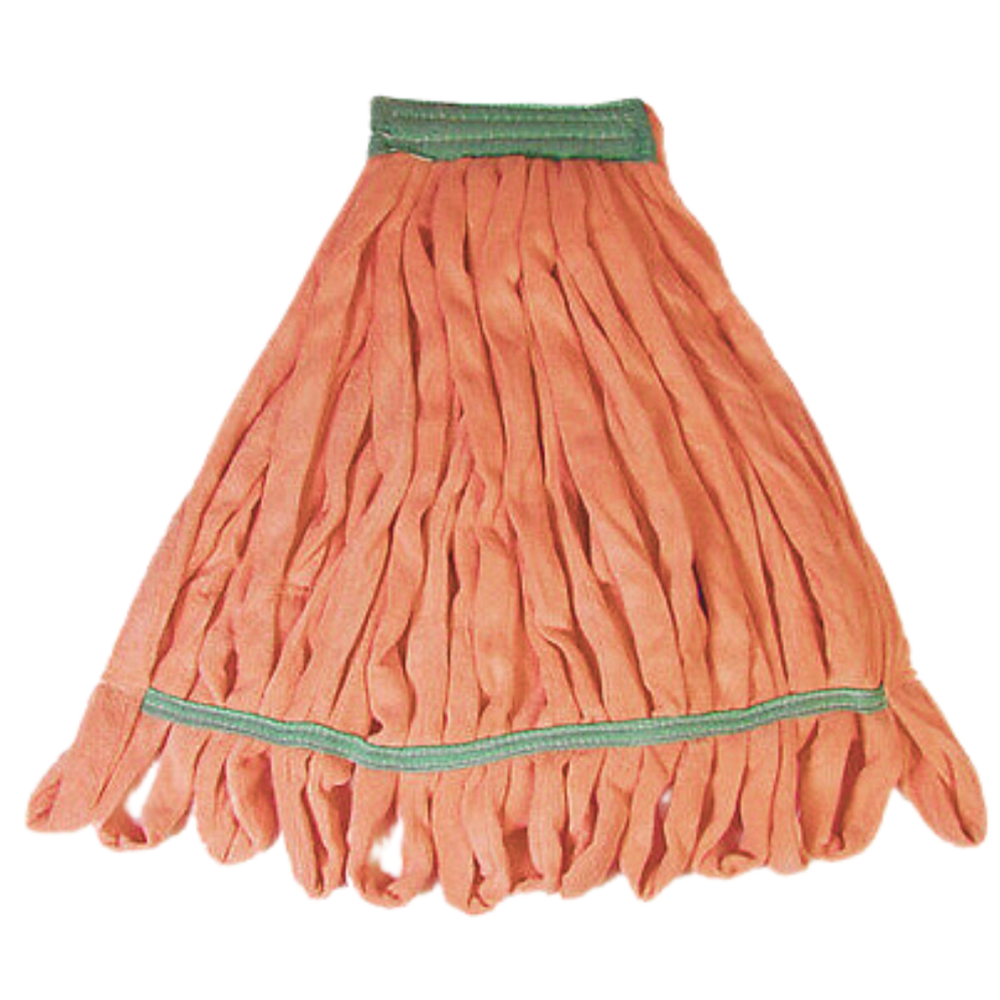 Golden Star, Relintless Microfiber Wet Mop, Medium, Orange, Each