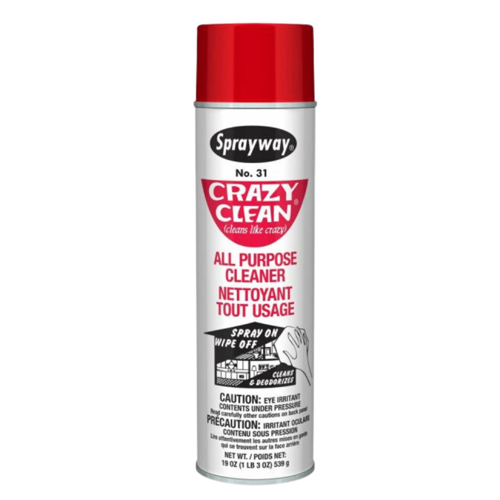 Sprayway, Crazy Clean All Purpose Cleaner, 19 oz, each