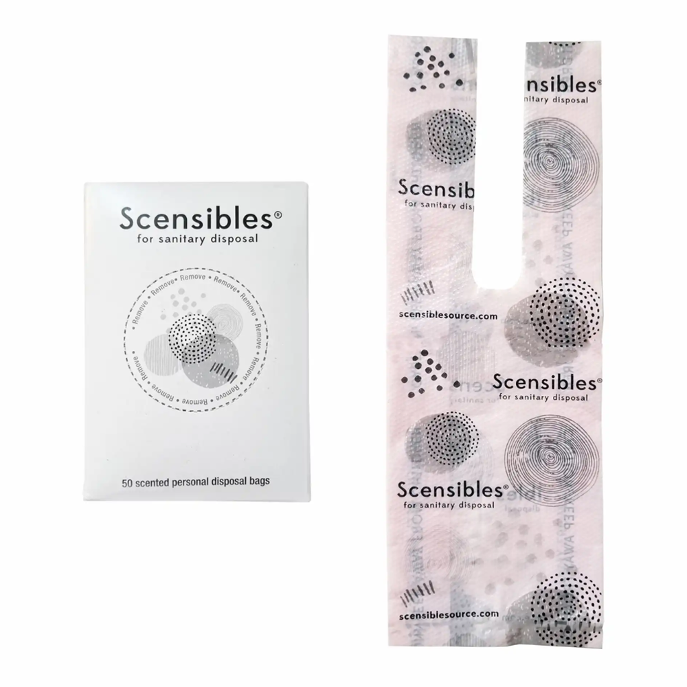 Scensible Source, Feminine Hygiene, Scented Personal Trash Bag, 1 Case