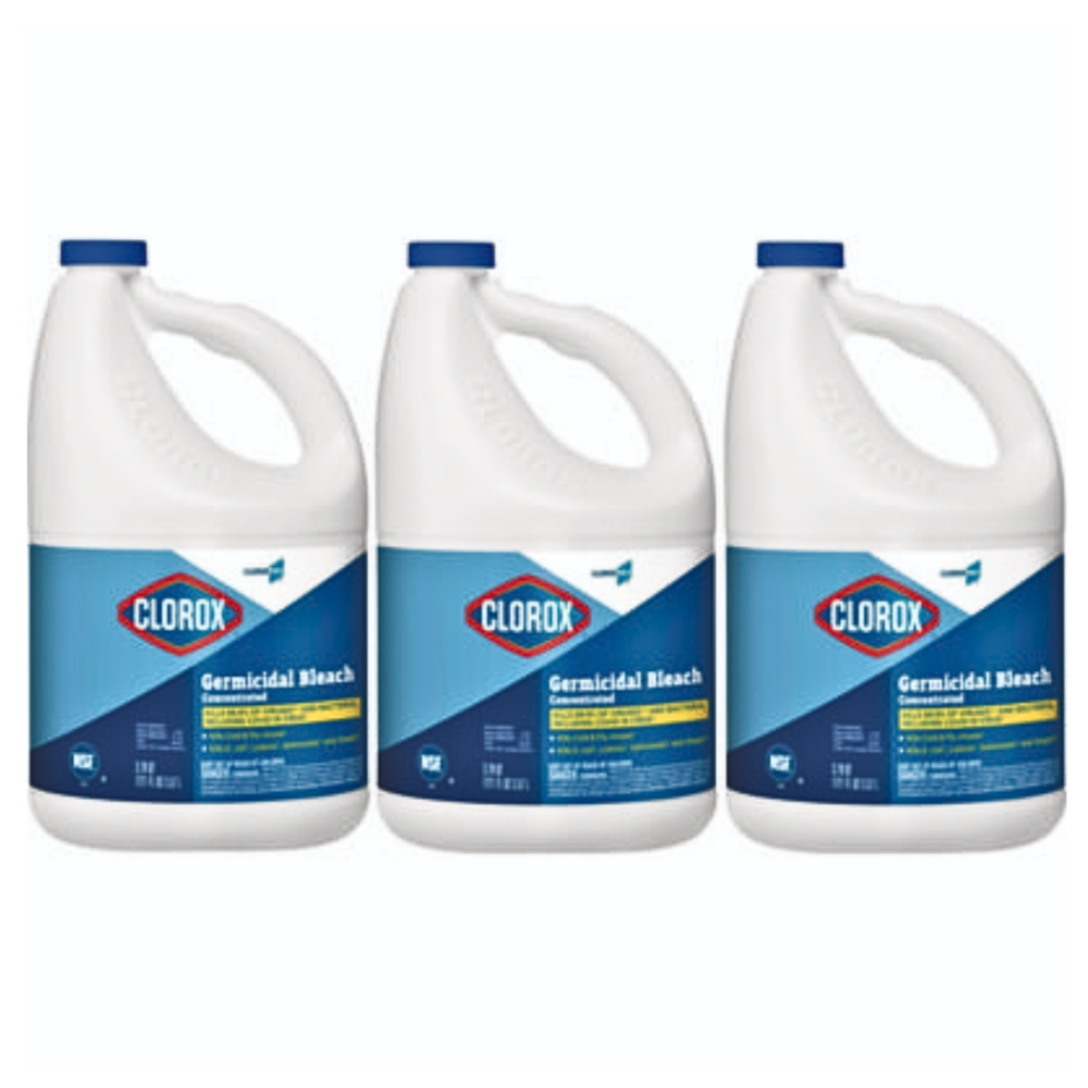 Clorox, Concentrated Germicidal Bleach, 121 oz , case
