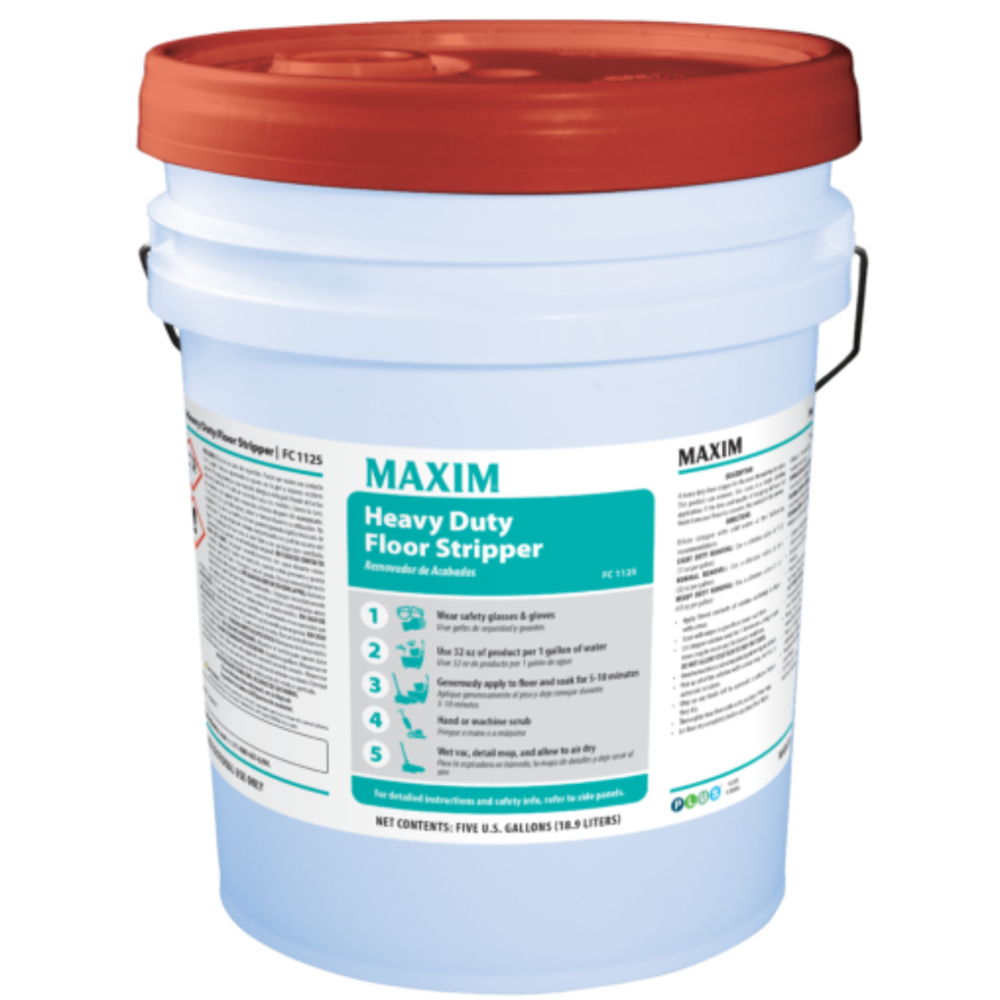 Midlab, Concentrate, Heavy Duty Floor Stripper, 5 Gal Pail, Each