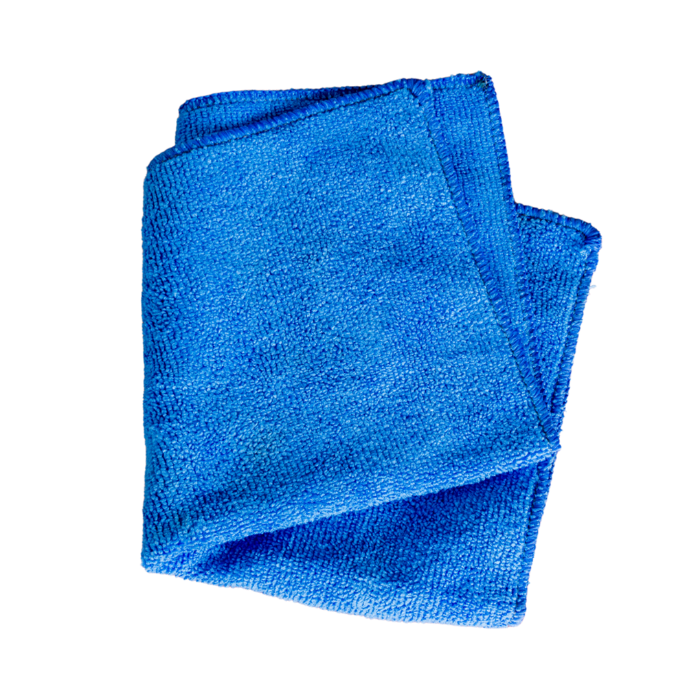 Golden Star, Lightweight Microfiber Cloths, 12"x12", Blue, Each