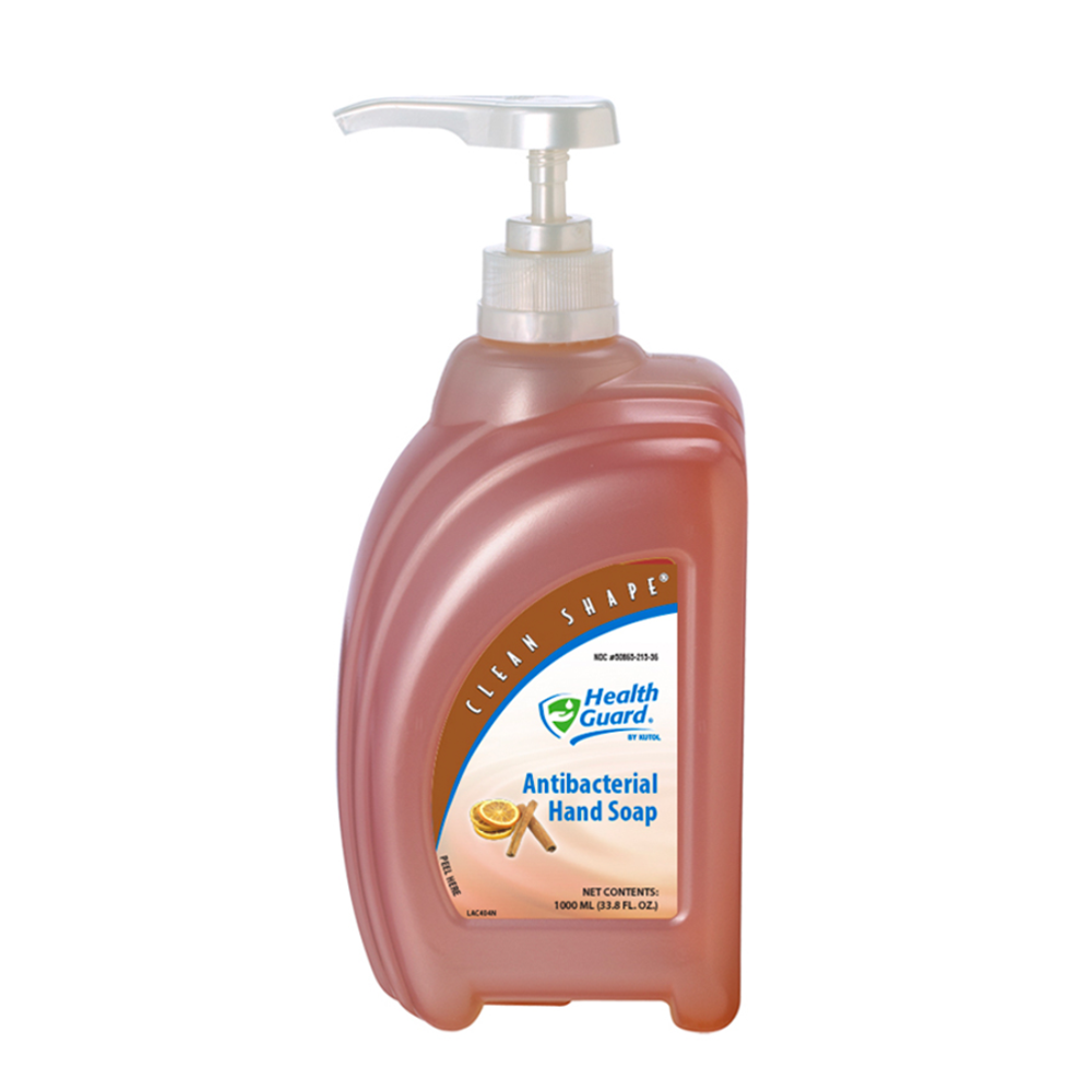 Kutol, Clean Shape, Antibacterial Hand Soap, 1000 mL, Citrus Spice, Each