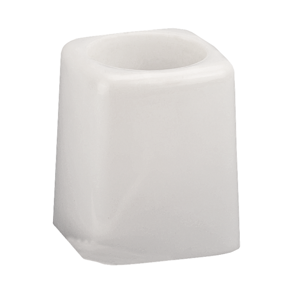 Tolco, Toilet Bowl Bush Holder, White, 1 Unit