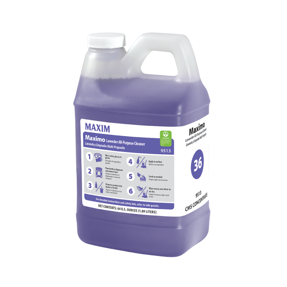 Midlab Maxim, CMS, Maximo All Purpose Cleaner #36, 64 oz Bottle