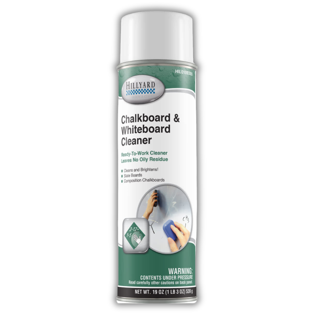 Hillyard, Chalkboard and Whiteboard Cleaner, Ready-to-Use, 19 ounce Can, HIL0109355