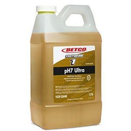 Betco, Cleaners - All Purpose, PH7 Ultra Floor Cleaner, Concentrated 2 Liter Fast Draw Bottles, 1784700, 4 per case, sold as eac