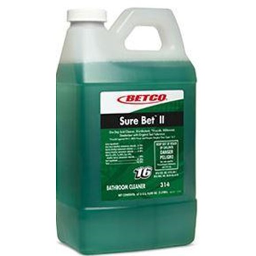 Betco, Sure Bet II Disinfectant Deodorizer, Concentrated 2L Fast Draw bottle, 3144700, sold as each