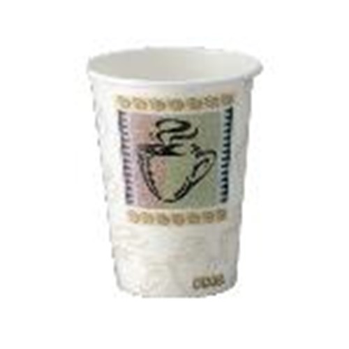 Dixie, Perfect Touch Hot Cup, Insulated Paper, 8 oz,  DIX5338CD, 1000 per case, sold as case