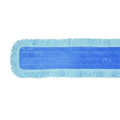 GoldenStar, 24 inch Heavy Duty Blue Wet Mop with Fringe Microfiber Pad, AMM24HDBD, 12 per case sold as 1 each
