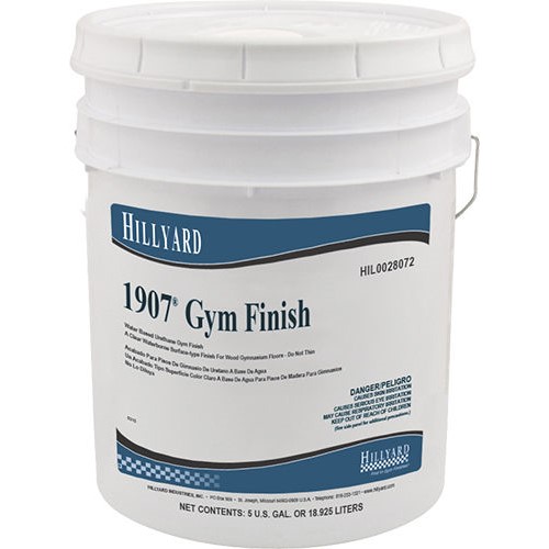Hillyard, 1907 Gym Floor Finish, HIL0028072, sold as 1 pail, 5 gallon pail