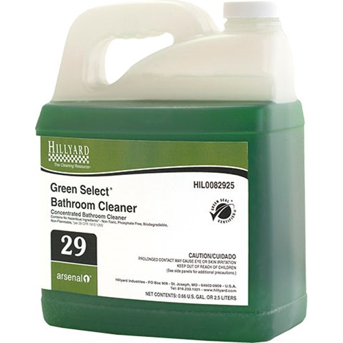 Hillyard, Arsenal One, Green Select Bathroom Cleaner 29, Dilution