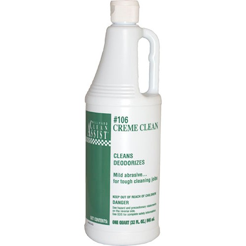 Hillyard, Creme Clean Cleanser, ready to use quart, HIL0010604, 12