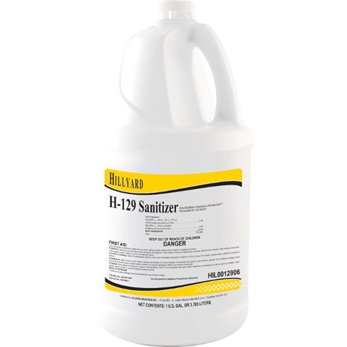Hillyard, Concentrate, H129 Sanitizer, 1 Gal, each