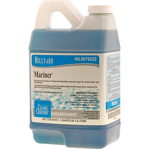 Hillyard, Cleaning Companion, Mariner Acid Restroom Cleaner, 0.5 Gal, each