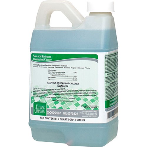 Hillyard, Cleaning Companion, Non Acid Restroom Disinfectant, 0.5 Gal, each